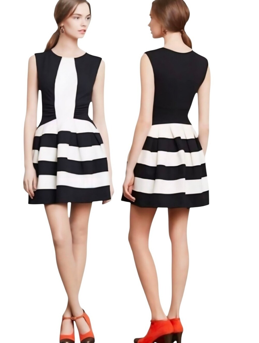 EVA FRANCO Strata Hollie Sleeveless Mini Dress - Size 2P